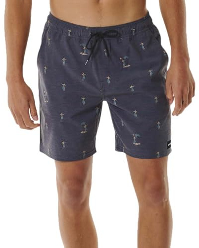Rip Curl Herren Boardshort Hula Breach Volley, Größe:L, Farben:Black