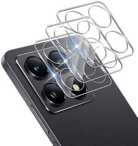 Xunzii Protection Objectif Caméra Arrière pour Xiaomi Mi 14T 5G, 9H Dureté Verre Trempé Caméra Film, Anti-Rayures, Sans Bulles Vitre Protecteur [3 PCS]