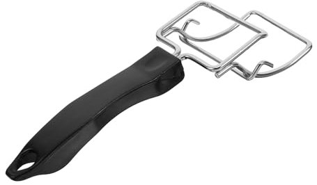 HEALLILY Pinza per friggitrice ad aria, con clip, per tostapane e forni, strumento da cucina per una rimozione sicura e senza sforzo del vassoio caldo