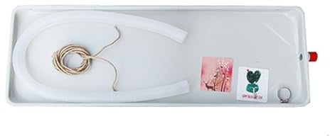 DECAKE Vaschetta di Raccolta condensa per condizionatori d'Aria, vaschetta raccogli Gocce Portatile, Raccoglitore Universale per Acqua e condensa, unità HVAC Senza perdite con Kit, per Si