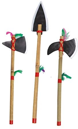 p'tit clown 36930 Indische Waffe, 38 bis 45 cm, Verschiedene Modelle, Mehrfarbig