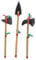p'tit clown 36930 Indische Waffe, 38 bis 45 cm, Verschiedene Modelle, Mehrfarbig