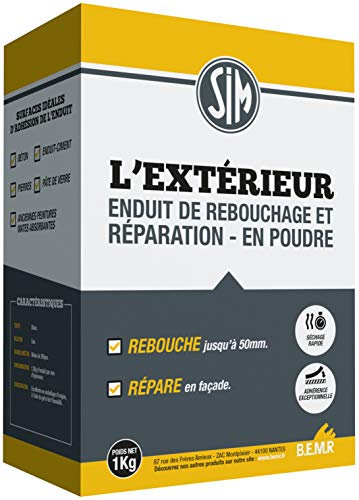 BEMR BMLEX01 Sim L'Extérieur Enduit 1 kg