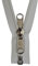 YKK starker Reißverschluss 120 cm 10 mm Spirale Doppelgriffschieber für Persenning Zelte Rohweiß hell Elfenbein