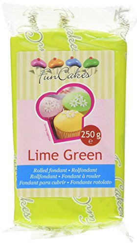 funcakes - Pasta di zucchero 250 g - Verde lime