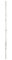 FERCO by THIRARD - Crémone ouvrant à la française Unijet pour fenêtre pvc, axe 7.5mm, H. 1280mm, G-22064-00-0-1