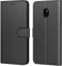 Tenphone Coque pour Samsung Galaxy j5 2017 (J530), Protection Etui Housse en Cuir Portefeuille Livre,[Emplacements Cartes],[Fonction Support],[Fermeture Magnétique] pour Samsung J5 2017 (Book Noir)