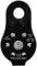 Carrucola, puleggia Fissa for Grotta rampicante for Arrampicata a Corda Singola in Lega di Alluminio Resistente 26KN for Corda da 12 mm (Colore : Black)