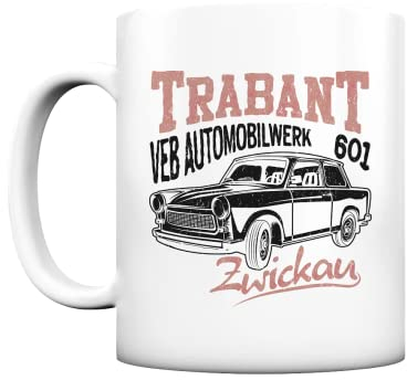 glstkrrn Trabant 601 Tasse, Keramik, 330ml