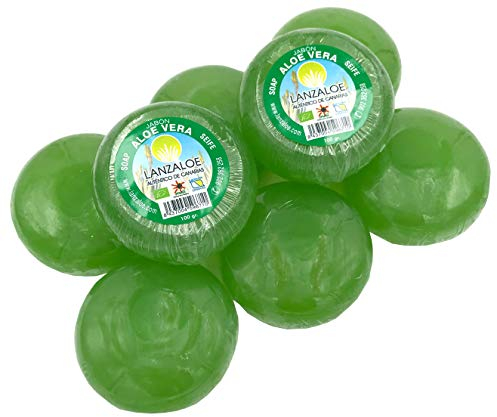 Lanzaloe Aloe Vera Seife, 100 g, 8 Stück