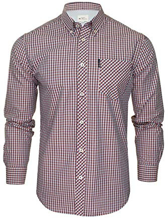 Ben Sherman Herren Ls Signature Gingham Freizeithemd