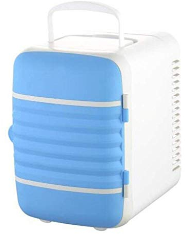 FZYE Mini réfrigérateur Portable, Refroidissement Silencieux, Faible consommation d'énergie, Compact rétro, Debout Libre, 12V220V-pour Voitures, Maisons, Bureaux et dortoirs, Bleu