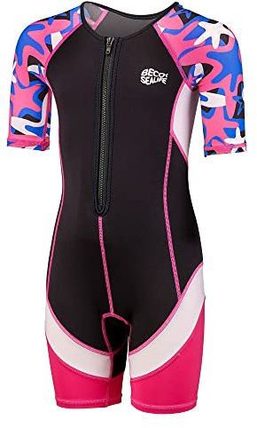 Beco Jungen Badeanzug-5806 Badeanzug, Rosa, 152 EU