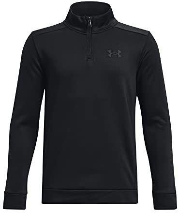 Under Armour Jungen UA Armour Fleece 1/4 Zip, leichter Fleece Pullover, weiches & warmes Langarmshirt für Jungen