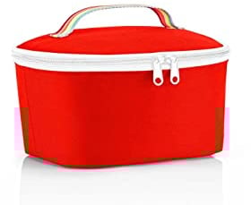 reisenthel coolerbag S Pocket Kühltasche mit Obermaterial aus recycelten PET-Flaschen Ideal für das Mittagessen unterwegs, Couleur:pop Strawberry