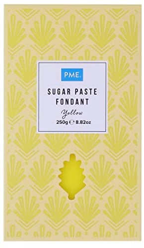 PME Fondant Pasta de Azúcar - Amarillo 250g