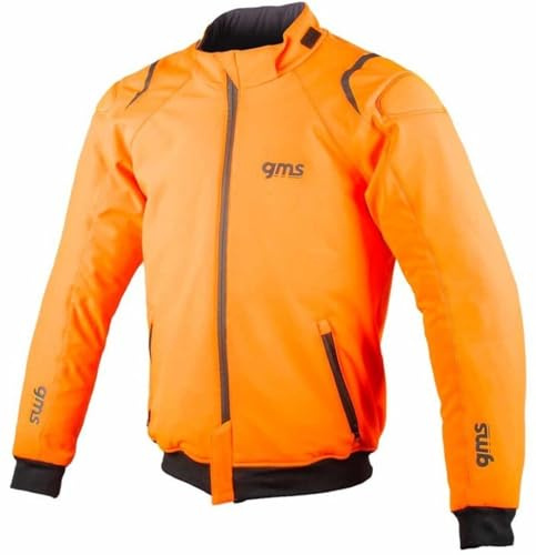 GMS Falcon Motorrad Textiljacke, neon-orange, 2XL
