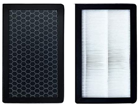 NLAVW Adatta for Il Filtro Aria Tesla Model 3 HEPA 2. Confezione con condizionatore di Carbonio attivato Cabina di Ricambio Air-Filter