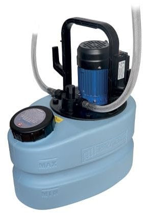 Euroacque Pompa Disincrostante Decalcificante 20L con Invertitore di Flusso, Blu, Acciaio Inossidabile, Industriale Moderna