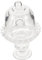 CIYODO Abgedecktes Desserttablett Mini Kuchenständer Glas Kuchenständer Mit Kuppel Kuchendisplay Kuchenhalter Mit Deckel Kuchendeckel Kuppel Kuchenständer Mit Deckel Glas