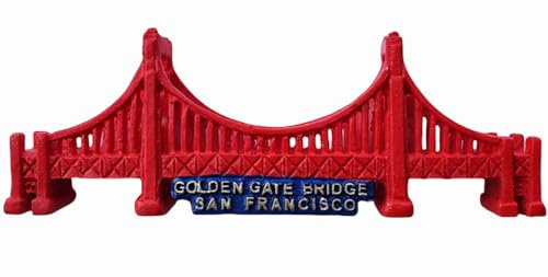 Golden Gate Bridge San Francisco California America Kühlschrankmagnet Souvenir Dekoration Magnet handbemalt Handwerk