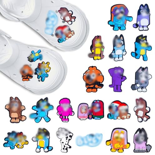 Croc Charms For Kids Cartoon Shoe Decoration Charms 3D Waterproof PVC Shoe Clog Accessories, Boys Girls DIY Decoration for Birthday Gift Party Favor