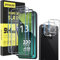 ZAXGLAR Protector Pantalla para Xiaomi Redmi Note 13 Pro 5G（Not 4G Cristal templado,2 x Protectores de Pantalla + 2 x Protectores de Lente de Cámara,Sin burbujas y duradero