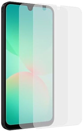 Samsung Screen Protector EF-UA266 für das Galaxy A26 5G, Smartphone-Cover, 2 Display-Schutzfolien, Durchsichtig, Kratzfest, Anti-Fingerabdruck, Schutz, Transparent