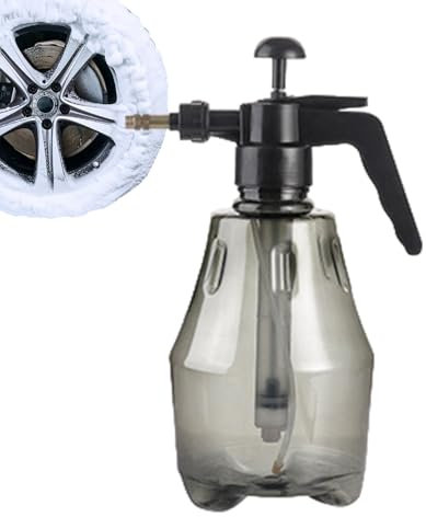 Pulvérisateur De Pompe De Jardin - Bouteille De Brume Fine Réglable, Pulvérisateur De Pression en Plastique À La Main | Le Spray À Eau Rechargeable Peut pour Les en Pot, La Serre Intérieure, L