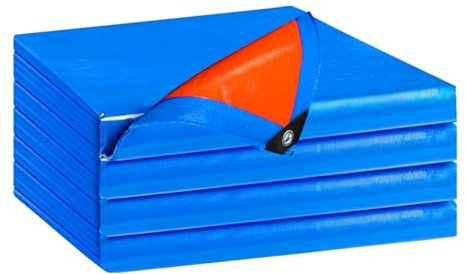 Unterlage für Pooleinlage | Faltbarer Schutz unter dem Becken, strapazierfähige doppelseitige Abdeckfolie für den Außenbereich, Allee, Garten, Terrasse, Camping