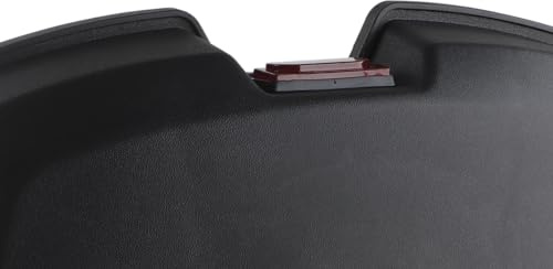 UPALDHOU 45L -Kapazitätsmotorrad -Heck Top Box, Großer Speicherplatz, Einfache Installation und Langlebige, Verstärkte Basis mit Doppelter Schichtdesign, Leuchtend Rotes Reflektierendes Licht,