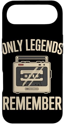Only Legends Remember Vintage Cassette Player Case for iPhone Air