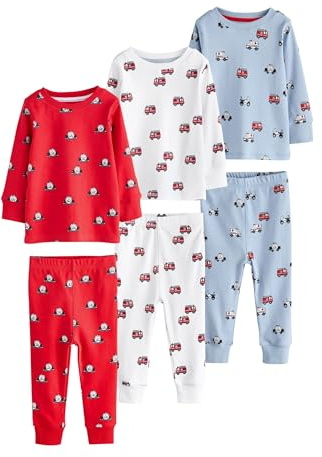 NEXT Jungen 3er-Pack Snuggle Schlafanzüge