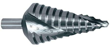 RUKO Stufenbohrer HSS spiralgenutet mit Kreuzanschliff Ø 6-38 mm - 101053/RUKO