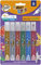 BIC Kids Colle à Paillettes - Couleurs Métallisées Assorties, Blister de 6