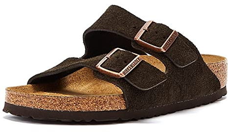 Birkenstock Arizona, Women's Buckle Shoes, Brown Mocca Brown, 6