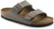 Birkenstock Arizona 151413, Mules Uomo (stretto), Grigio Stone, 46 EU