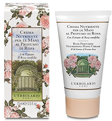 L'Erbolario ROSE Parfümierte Handcreme, 75 ml