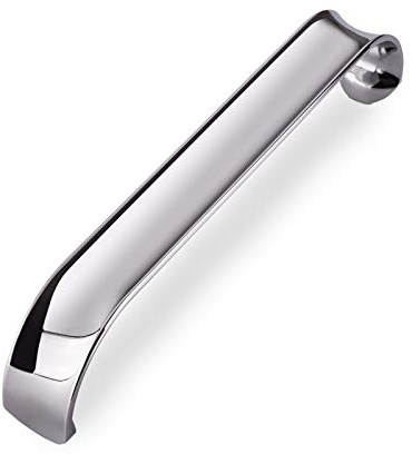 SOTECH Möbelgriff DAVID BA 160 mm Chrom glänzend | Schrankgriff Schubladengriff Türgriff SOTECH