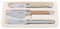 Laguiole Style de Vie Käsemesser-Set Premium Line, 3-teilig, Treasure