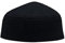 Massive schwarze marokkanische Fez-Stil Kufi Mütze mit spitzem Oberteil Gr. 4XL, Schwarz