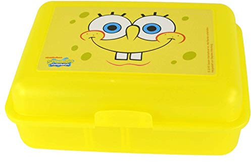 Spongebob Schwammkopf Fiambrera amarilla, talla única
