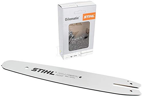 12 3/8P 1.1mm (.043) Chain & Bar Kit for Stihl MS170 MS170C Chainsaws