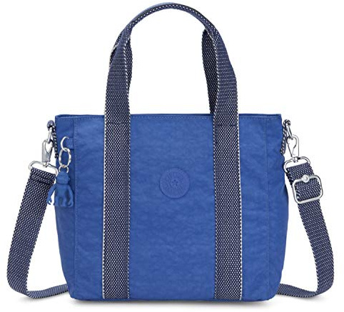 Kipling Asseni Mini Women’s Tote, Blue (Wave Blue), 33x21x14 Centimeters (B x H x T)