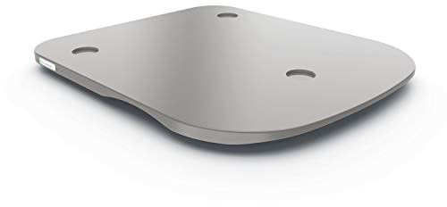 Wundermix - KitchenSlider® M V2 Plus aus Mineralwerkstoff • Gleitbrett für Thermomix TM6 & TM5 • Gleitbrett für Thermomix • Gleiter - Steel Grey
