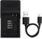 DMW-BCJ13 USB Chargeur pour Panasonic Lumix DMC-LX5, DMC-LX5GK, DMC-LX5K, DMC-LX5W, DMC-LX7, DMC-LX7GK, DMC-LX7K, DMC-LX7W Caméra et Plus