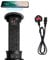 ZESHAN Waterproof pop up socket kitchen worktop with wireless charger,3 AC Power sockets and 2 USB and 1 USB C Fast Charging Ports Suitable for Home/Office Conference Table, Black