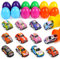 Sprinlot Spielzeug Gefüllt, 12 Vorgefüllte Ostereier, Ostern Geschenke Kinder, Ostereier mit Spielzeugauto, Ostereier Jagen