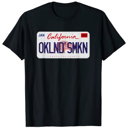 Oakland Smoking Bay Area Thizz Shirt Hella Hyphy Bay Area T-Shirt