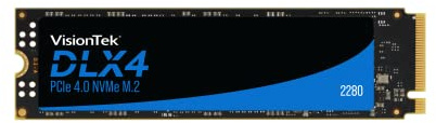 VisionTek 1 To M.2 2280 NVME DLX4 PCIe Gen4 x4 SSD Interne 901565